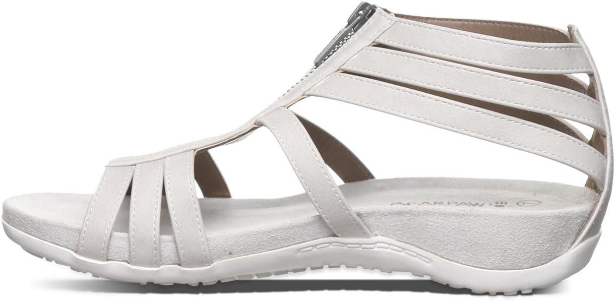image:imageBEARPAW Womens Ronda Sandal  Womens Sandal  Womens Shoe  Comfortable amp Lightweight  Multiple Colors amp SizesWhite
