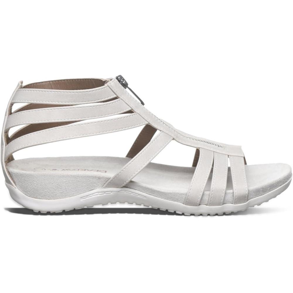 image:imageBEARPAW Womens Ronda Sandal  Womens Sandal  Womens Shoe  Comfortable amp Lightweight  Multiple Colors amp SizesWhite