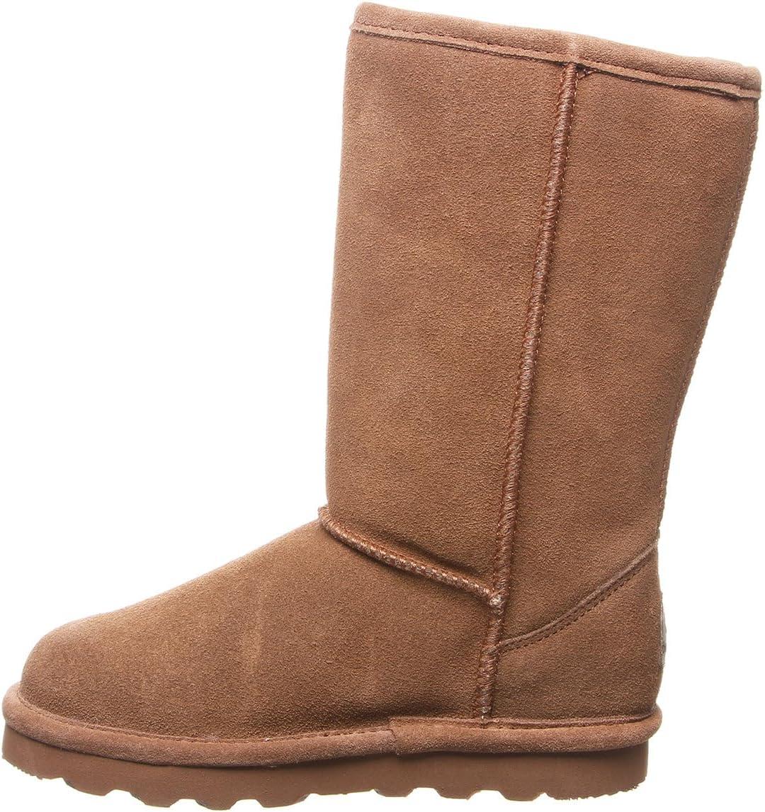 image:imageBEARPAW Elle Toddler Multiple Colors  Toddlers Boot Classic Suede with Zipper  Kids Slip On Boot  Comfortable Winter BootHickory