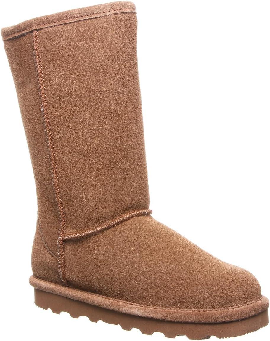image:imageBEARPAW Elle Toddler Multiple Colors  Toddlers Boot Classic Suede with Zipper  Kids Slip On Boot  Comfortable Winter BootHickory