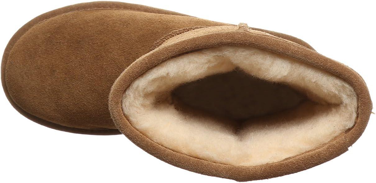 image:imageBEARPAW Elle Toddler Multiple Colors  Toddlers Boot Classic Suede with Zipper  Kids Slip On Boot  Comfortable Winter BootHickory