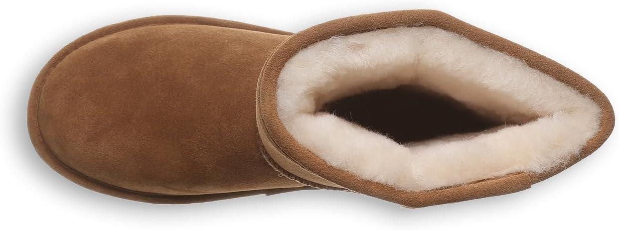 image:imageBEARPAW Elle Youth Multiple Colors  Youths Boot Classic Suede  Youths Slip On Boot  Comfortable Winter BootHickory