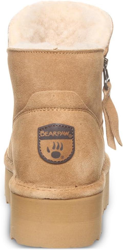 image:imageBEARPAW Womens Retro Maren Boot  Classic Suede SlipOn  Comfortable Winter Footwear  Multiple Colors amp SizesIced Coffee Solid