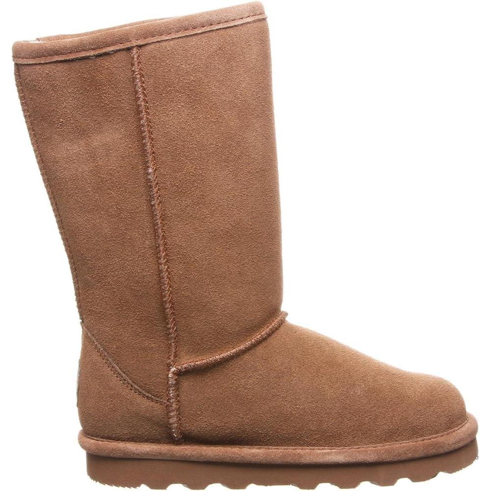 image:imageBEARPAW Elle Toddler Multiple Colors  Toddlers Boot Classic Suede with Zipper  Kids Slip On Boot  Comfortable Winter BootHickory