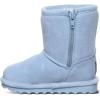 image:imageBEARPAW Elle Toddler Multiple Colors  Toddlers Boot Classic Suede with Zipper  Kids Slip On Boot  Comfortable Winter BootBlissful Blue