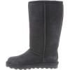 image:imageBEARPAW Elle Toddler Multiple Colors  Toddlers Boot Classic Suede with Zipper  Kids Slip On Boot  Comfortable Winter BootCharcoal