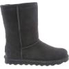 image:imageBEARPAW Elle Youth Multiple Colors  Youths Boot Classic Suede  Youths Slip On Boot  Comfortable Winter BootCharcoal