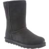 image:imageBEARPAW Elle Youth Multiple Colors  Youths Boot Classic Suede  Youths Slip On Boot  Comfortable Winter BootCharcoal