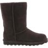 image:imageBEARPAW Elle Youth Multiple Colors  Youths Boot Classic Suede  Youths Slip On Boot  Comfortable Winter BootChocolate