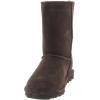 image:imageBEARPAW Elle Youth Multiple Colors  Youths Boot Classic Suede  Youths Slip On Boot  Comfortable Winter BootChocolate
