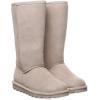 image:imageBEARPAW Elle Youth Multiple Colors  Youths Boot Classic Suede  Youths Slip On Boot  Comfortable Winter BootMushroom