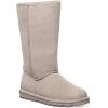 image:imageBEARPAW Elle Youth Multiple Colors  Youths Boot Classic Suede  Youths Slip On Boot  Comfortable Winter BootMushroom