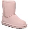 image:imageBEARPAW Elle Youth Multiple Colors  Youths Boot Classic Suede  Youths Slip On Boot  Comfortable Winter BootRose Water