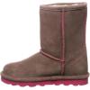 image:imageBEARPAW Elle Youth Multiple Colors  Youths Boot Classic Suede  Youths Slip On Boot  Comfortable Winter BootSeal Brown