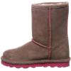 image:imageBEARPAW Elle Youth Multiple Colors  Youths Boot Classic Suede  Youths Slip On Boot  Comfortable Winter BootSeal Brown