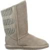 image:imageBEARPAW Youth Boshie Multiple Colors  Youths Boot Classic Suede  Kids Slip On Boot  Comfortable Winter BootMushroom