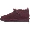 image:imageBEARPAW womens Super Shorty Wide BlackEggplant