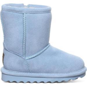 image:imageBEARPAW Elle Toddler Multiple Colors  Toddlers Boot Classic Suede with Zipper  Kids Slip On Boot  Comfortable Winter BootBlissful Blue