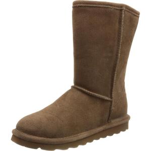 image:imageBEARPAW Elle Youth Multiple Colors  Youths Boot Classic Suede  Youths Slip On Boot  Comfortable Winter BootCocoa