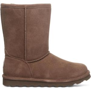 image:imageBEARPAW Elle Youth Multiple Colors  Youths Boot Classic Suede  Youths Slip On Boot  Comfortable Winter BootEarth