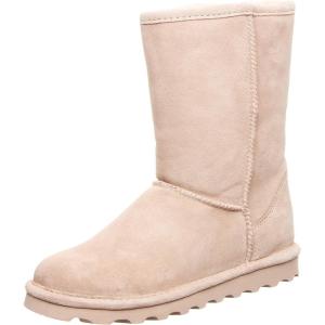 image:imageBEARPAW Elle Youth Multiple Colors  Youths Boot Classic Suede  Youths Slip On Boot  Comfortable Winter BootPinkblush