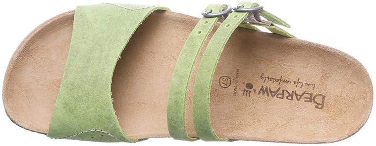 image:imageBEARPAW Womens Amoria Multiple Colors  Womens Slipon Sandals  Womens Shoe  Comfortable amp LightweightGreen