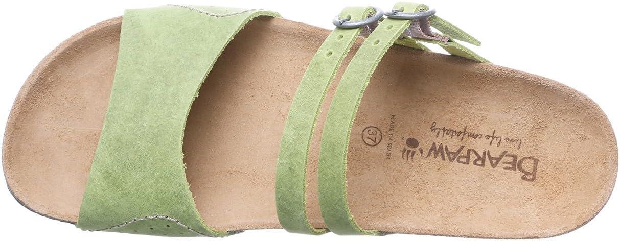 image:imageBEARPAW Womens Amoria Multiple Colors  Womens Slipon Sandals  Womens Shoe  Comfortable amp LightweightGreen