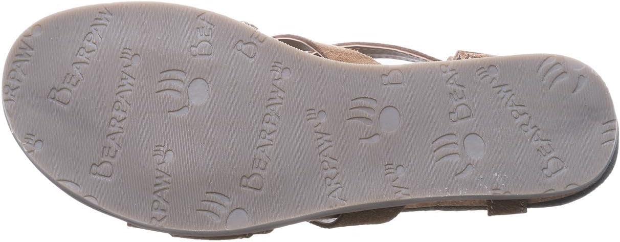 image:imageBEARPAW Womens Aruba Multiple Colors  Womens Sandal  Womens Shoe  Comfortable amp LightweightHickory