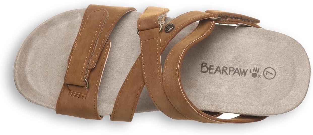 image:imageBEARPAW Womens Acacia Sandal  Womens Sandal  Womens Shoe  Comfortable amp Lightweight  Multiple Colors amp SizesBrown