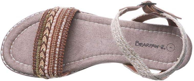 image:imageBEARPAW Womens Bali Multiple Colors  Womens Sandal  Womens Shoe  Comfortable amp LightweightHickory