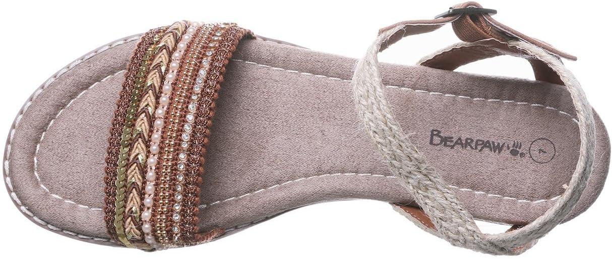 image:imageBEARPAW Womens Bali Multiple Colors  Womens Sandal  Womens Shoe  Comfortable amp LightweightHickory