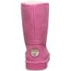 image:imageBEARPAW Elle Youth Multiple Colors  Cozy Suede Winter Boots for Kids  Comfortable SlipOn BootsParty Pink