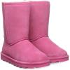 image:imageBEARPAW Elle Youth Multiple Colors  Cozy Suede Winter Boots for Kids  Comfortable SlipOn BootsParty Pink