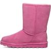 image:imageBEARPAW Elle Youth Multiple Colors  Cozy Suede Winter Boots for Kids  Comfortable SlipOn BootsParty Pink
