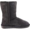 image:imageBEARPAW Emma Short Womens Classic Winter Slip On Boots Lightweight Suede Boots Multiple ColorsCharcoal snow