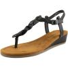 image:imageNew Bearpaw Womens Gia Thong Black II 65