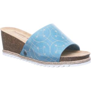 image:imageBEARPAW Womens Evian Multiple Colors  Womens Slide Sandal  Womens Shoe  Comfortable amp LightweightBlue