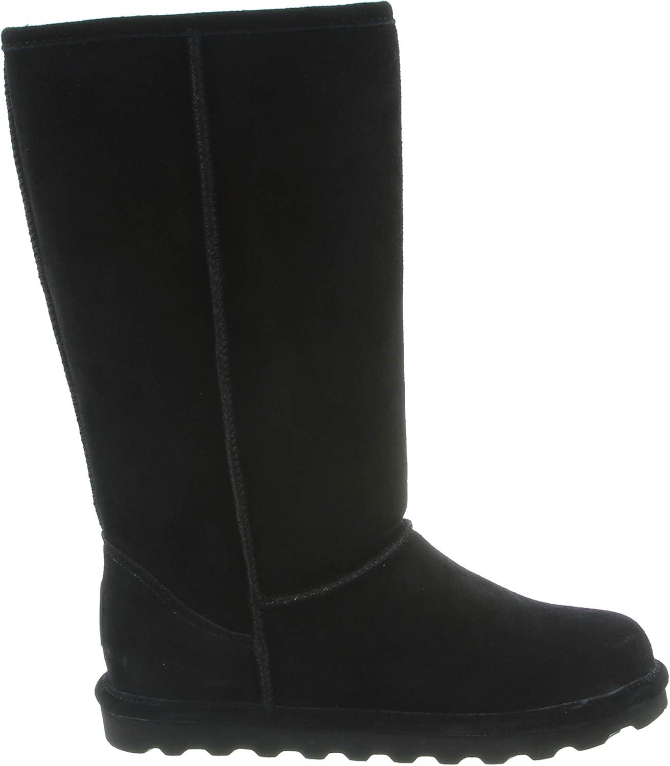 image:imageBEARPAW Elle Toddler  Kids SlipOn Boot with Zipper for Easy Wear  Comfortable Winter Boot for Kids  Multicolors amp SizesBlack