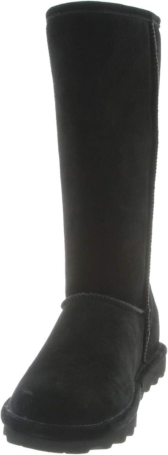 image:imageBEARPAW Elle Toddler  Kids SlipOn Boot with Zipper for Easy Wear  Comfortable Winter Boot for Kids  Multicolors amp SizesBlack