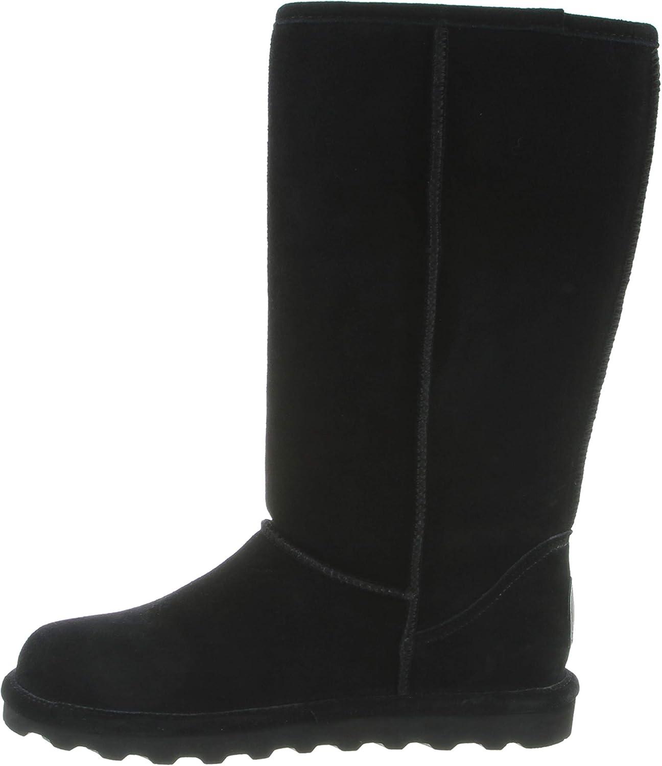 image:imageBEARPAW Elle Toddler  Kids SlipOn Boot with Zipper for Easy Wear  Comfortable Winter Boot for Kids  Multicolors amp SizesBlack