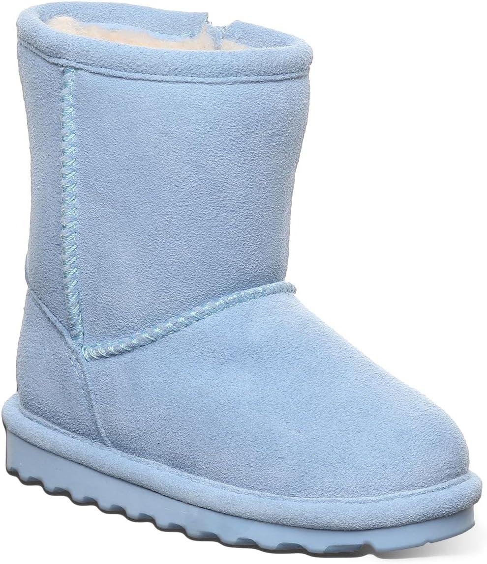 image:imageBEARPAW Elle Toddler  Kids SlipOn Boot with Zipper for Easy Wear  Comfortable Winter Boot for Kids  Multicolors amp SizesBlissful Blue