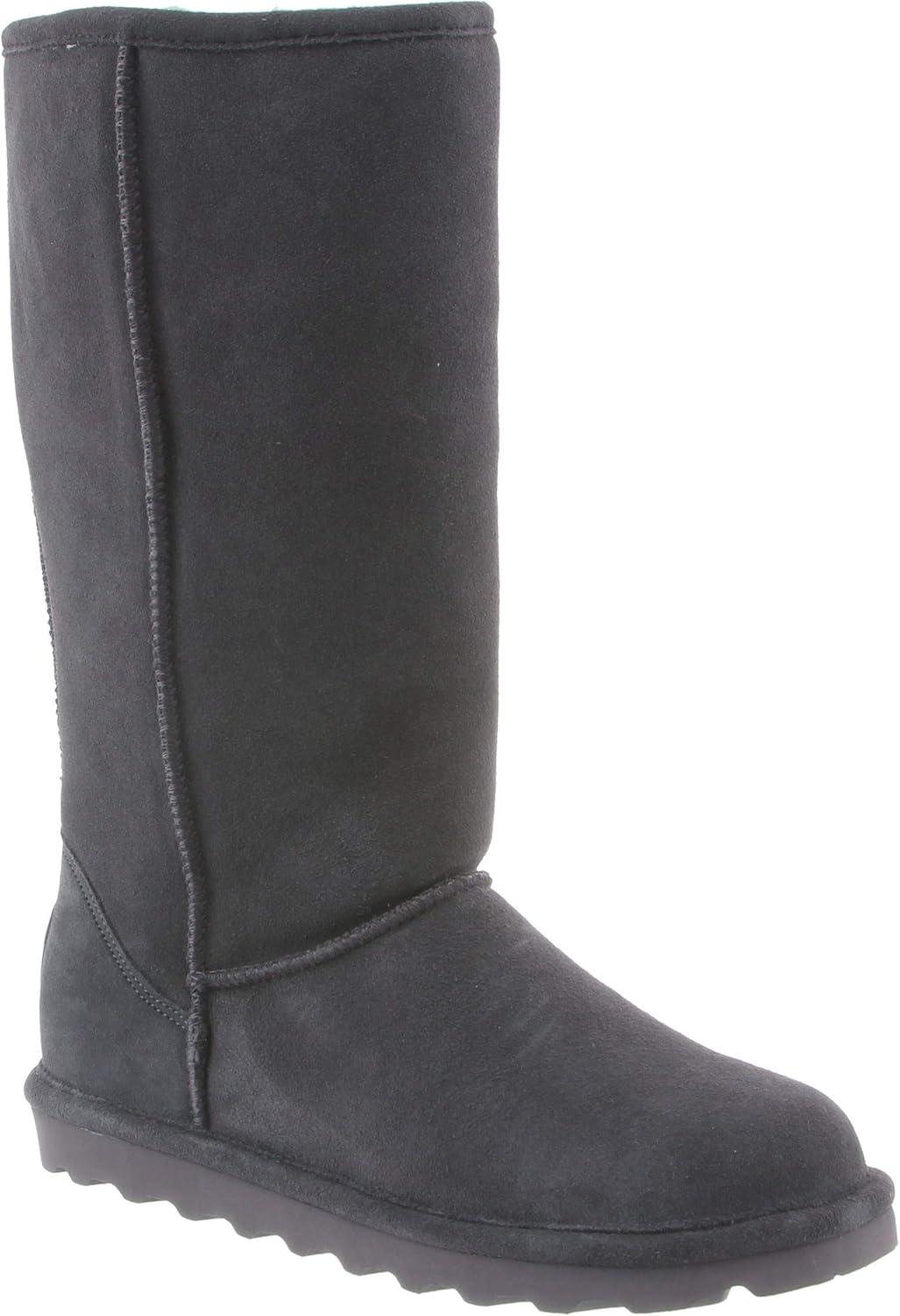 image:imageBEARPAW Elle Toddler  Kids SlipOn Boot with Zipper for Easy Wear  Comfortable Winter Boot for Kids  Multicolors amp SizesCharcoal