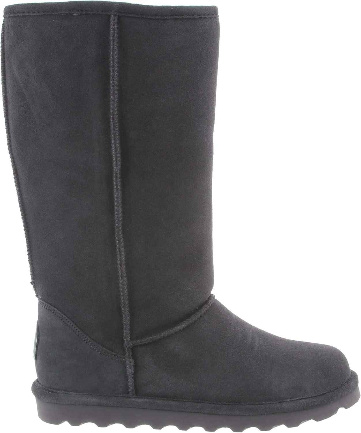 image:imageBEARPAW Elle Toddler  Kids SlipOn Boot with Zipper for Easy Wear  Comfortable Winter Boot for Kids  Multicolors amp SizesCharcoal