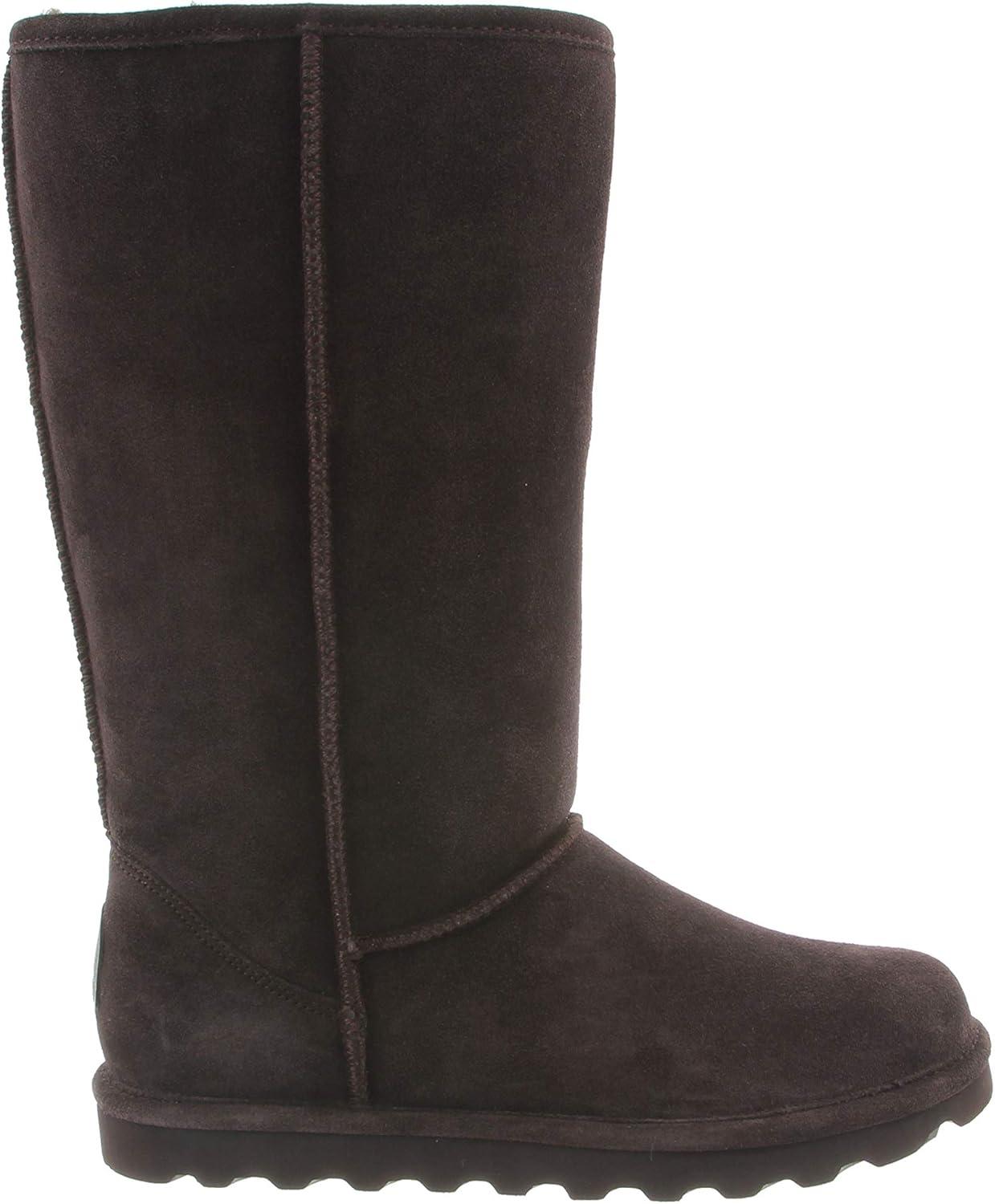 image:imageBEARPAW Elle Toddler  Kids SlipOn Boot with Zipper for Easy Wear  Comfortable Winter Boot for Kids  Multicolors amp SizesChocolate