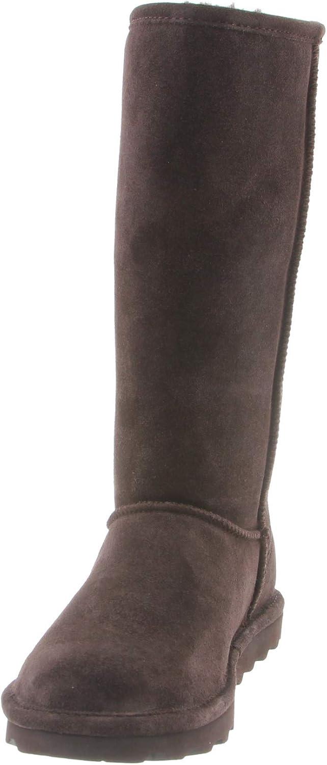 image:imageBEARPAW Elle Toddler  Kids SlipOn Boot with Zipper for Easy Wear  Comfortable Winter Boot for Kids  Multicolors amp SizesChocolate