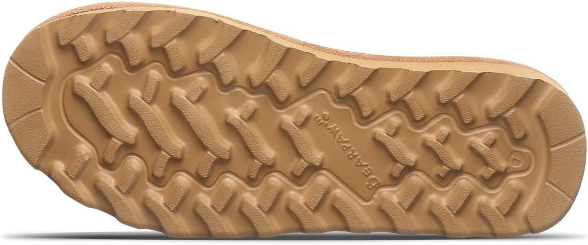image:imageBEARPAW Elle Toddler  Kids SlipOn Boot with Zipper for Easy Wear  Comfortable Winter Boot for Kids  Multicolors amp SizesIced Coffee
