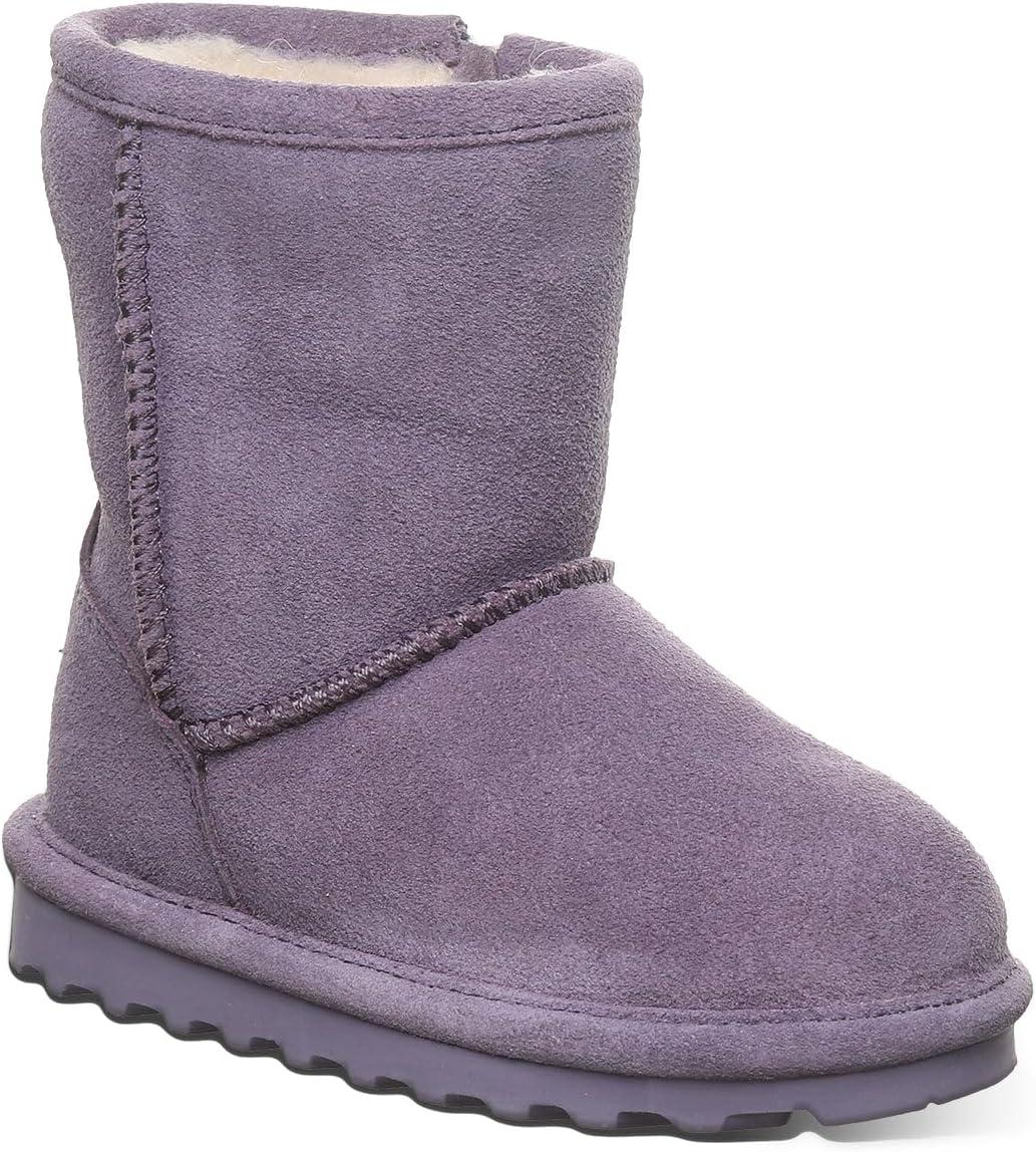 image:imageBEARPAW Elle Toddler  Kids SlipOn Boot with Zipper for Easy Wear  Comfortable Winter Boot for Kids  Multicolors amp SizesPurple Sage