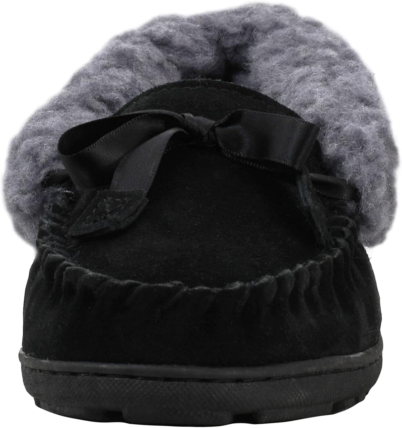 image:imageBEARPAW Womens Indio Lightweight amp Comfortable Slippers Multiple Sizes amp ColorsBlackGrey