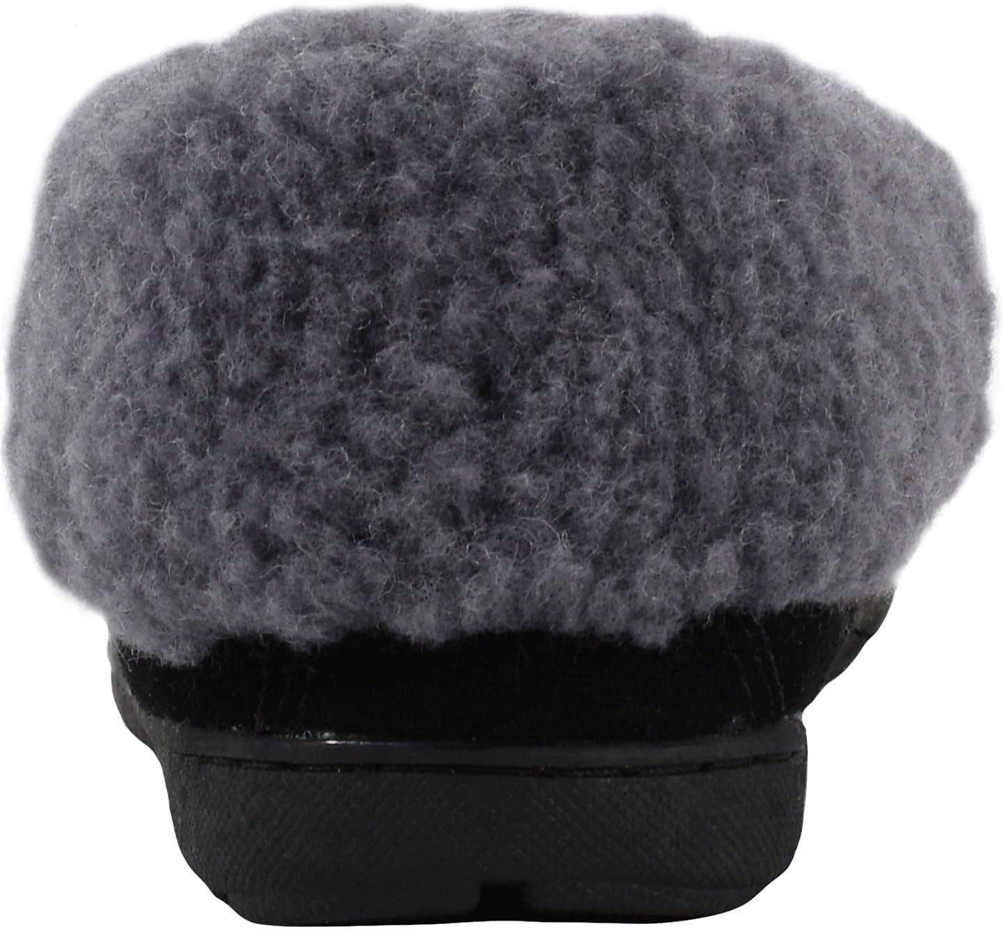 image:imageBEARPAW Womens Indio Lightweight amp Comfortable Slippers Multiple Sizes amp ColorsBlackGrey