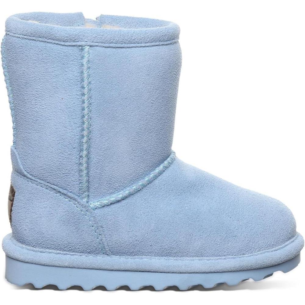 image:imageBEARPAW Elle Toddler  Kids SlipOn Boot with Zipper for Easy Wear  Comfortable Winter Boot for Kids  Multicolors amp SizesBlissful Blue